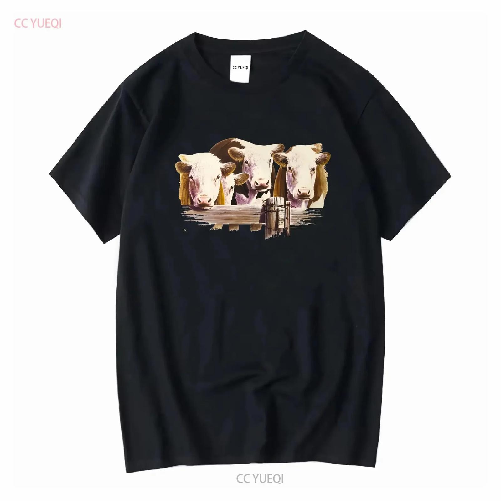 

Cow T Shirt Hereford Cows SweaT Available on Request 298d long or short sleeves vintage Washed Versatile Top For Everyday Wear XXXXXL різнокольоровий