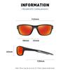 Anti-Glare Square Shape Myopic Sunglasses For Men Outdoor Use Sport UV400 Driving Goggle Prescription Lens 0 -0.5 -0.75 -1.0 To -6.0
