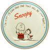 PEANUTS Pasta Plates and Pair Microwave Retro Made in Plates, Set, 21cm, Safe, Design, Japan, SN920-139