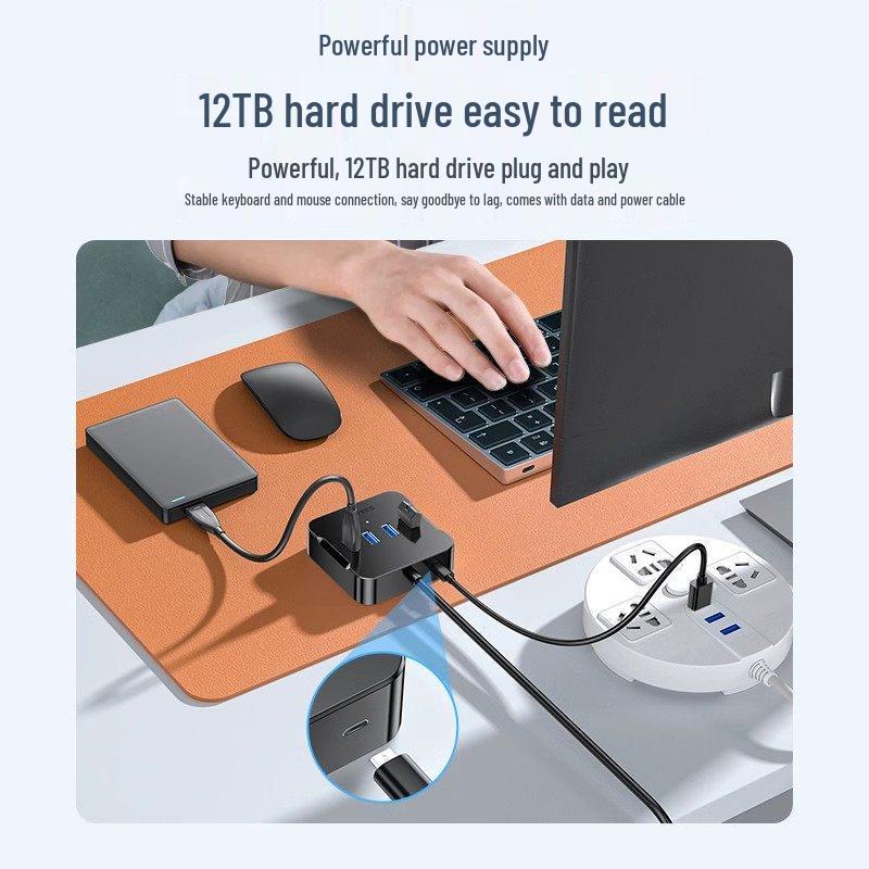 Mountain Lake Multi-Port USB Docking Station & Desktop Splitter
