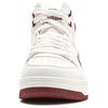 Li Ning Tianji Soft HI Slip Resistant Abrasion Resistant Mid Top Skateboard Shoes Men's White Red AGCU367-1