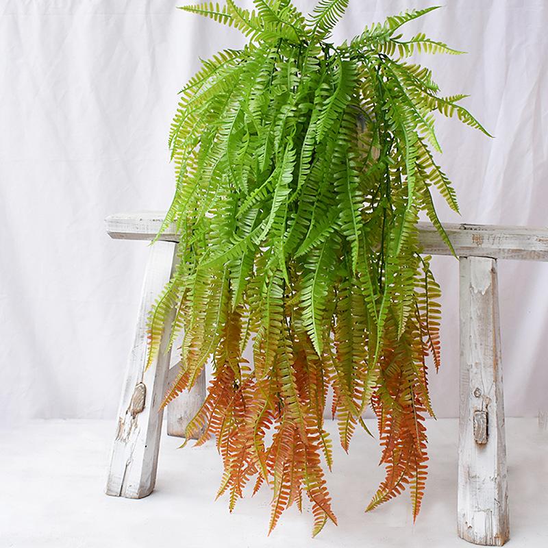 Simulation Spray Color Anchovy Wall Hanging Extra Large Full Persian Grass Green Simulation Fern Plant Vine Vine