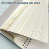 4pcs Retro Notebook A5 Journal Notebook Trendy Spiral Notebook  for Students