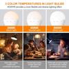 3/RGB color USB Led Bulb Rechargeable Light Dimmable E27 Bulbs with Timing Cordless Battery Operated Lamp