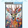 2025 Creative DIY Diamond Sticker A5 Notebook: Special-Shaped 50-Page Children's Diamond Painting Book