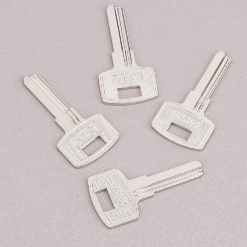 10 Unidades/Lote Llave en Blanco de Uso Común Fav1D Baili Doble Ranura Llave en Blanco Material de Llave/Llave en Blanco