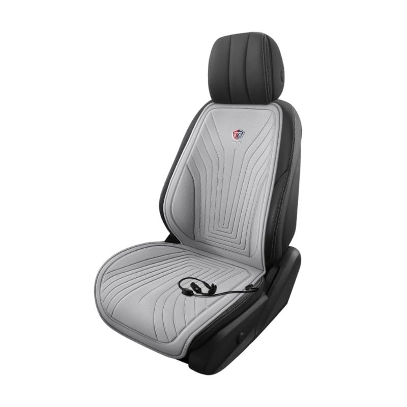 Adjustable Winter Car Seat Cushion Heater Intelligent Temperature Adjustment Easy Installation Synthetic Fiber Design
