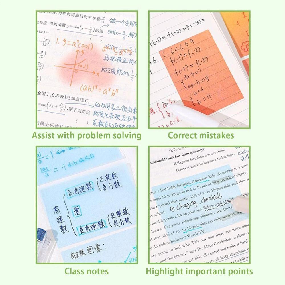 105 Sheets Korean Style Sticky Notes Message Stickers  for Office School Supplies Stationery