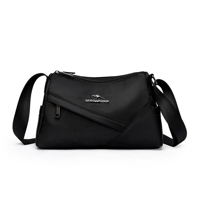 

Модная простая и вместительная одноплечевая сумка для женщин, повседневная и легкая сумка через плечо чёрный