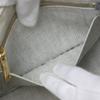 PRADA canvas Canapa Tote Bag denim Bianco Women 1BG439 Used