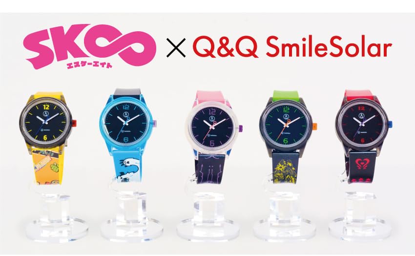 CITIZEN SK8 Smile Solar Watch "SK SK8 the Infinity x Q&Q SmileSolar" Joe Model