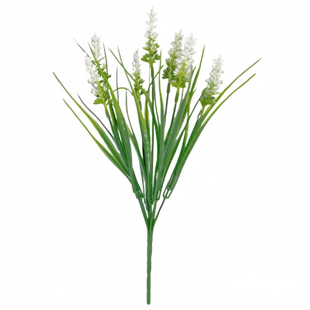 

DIY Vase Ornaments 35cm Artificial Fall Flowers Lifelike Adjustable Faux Plants Durable Fall Decor Patio Decor белый