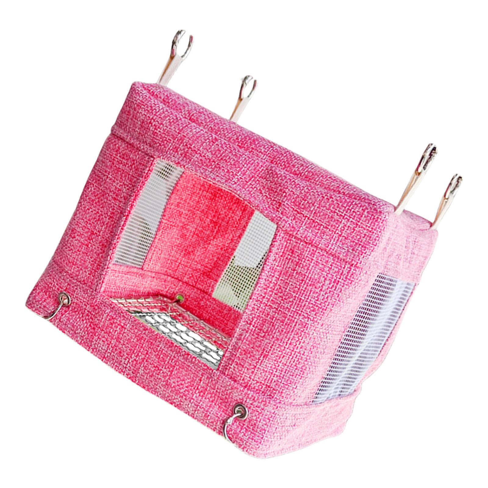 

Подставка-гнездо-палатка для птиц для попугаев, корелл, волнистых попугайчиков, качели, дышащий гамак для маленьких и средних попугаев, игрушка