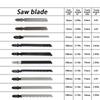 52PCS/Set Saw Blade Set HCSl Assorted Saw Blades with T-shank Sharp Fast Cut Down Saw Blade for Wood Metal Plastic Metal Cutting