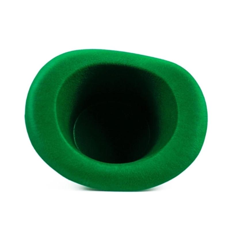 Festival Grön Hatt Platt Topphatt Karnevaler Festlig Hatt StPatrick Helgdekoration