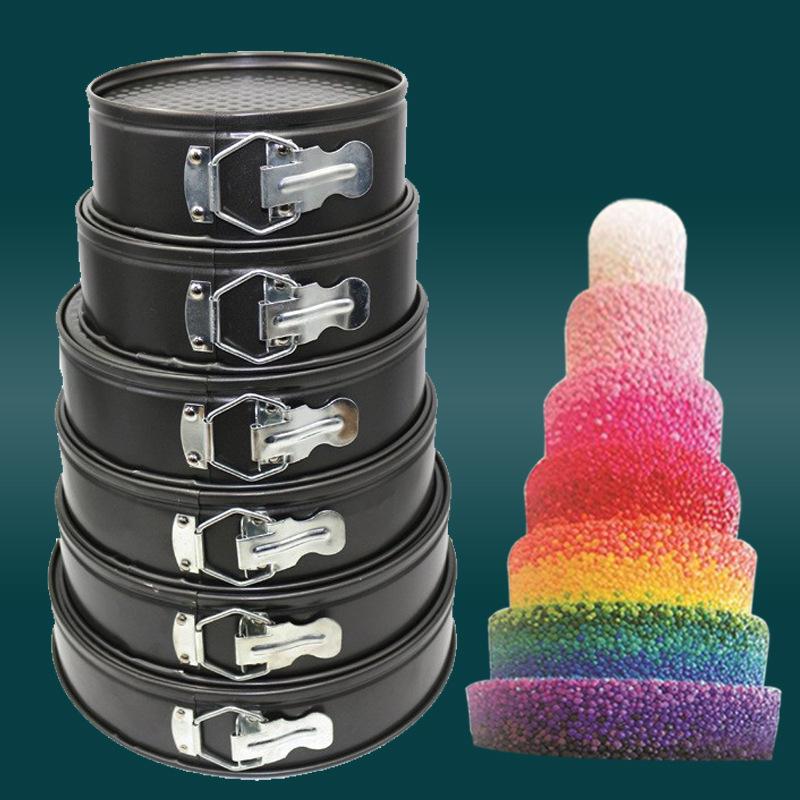 Nepřilnavá kulatá forma na dort z uhlíkové oceli s pohyblivým dnem