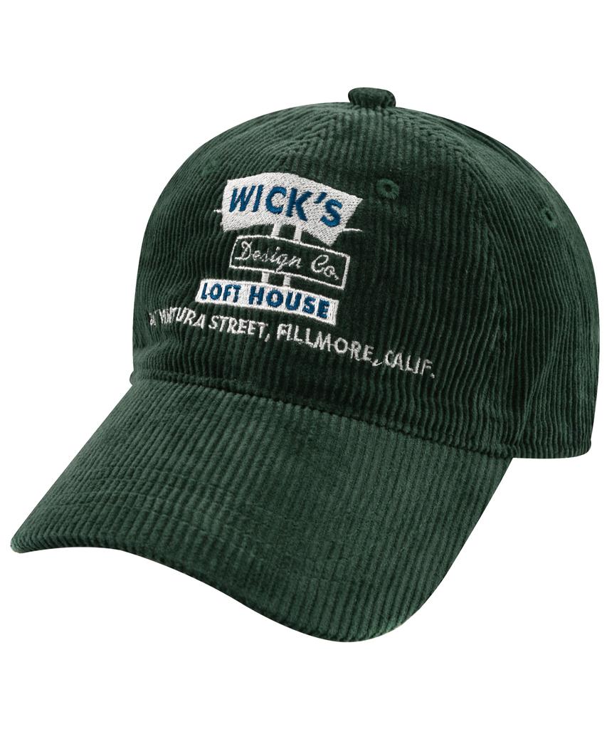 Wig 847 Ventura Corduroy Ball Cap