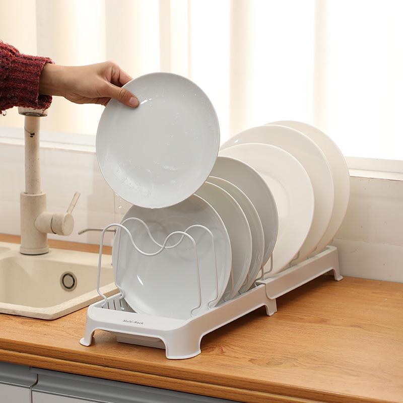 Modern Simple Kitchen Dish Drying Rack with Drawer
