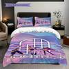 Vibrant Fantasy Dance Performance Bedding (1 * duvet cover + 2 * pillowcase, without core) 2D Flat Duvet cover and pillowcase Soft and comfortable