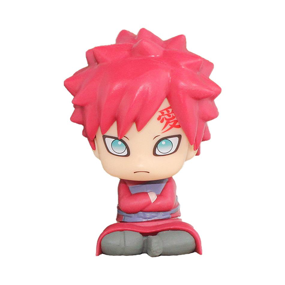 Anime-Figur Naruto Kakashi Actionfigur Q Version Kawaii Sasuke Itachi Figur Autodekoration Sammlerstück Weihnachtsgeschenk