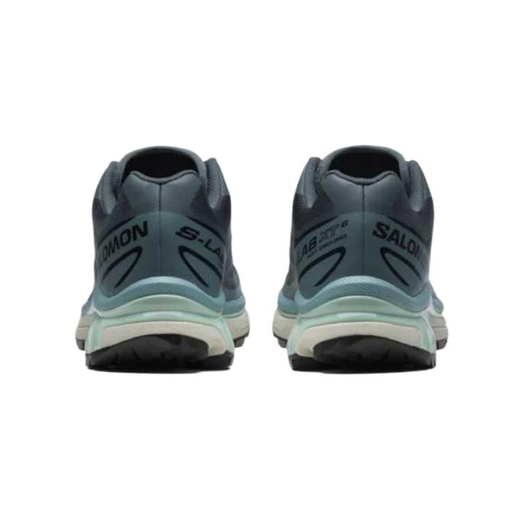 SALOMON XT-6 Casual Versatile Comfortable Trendy Durable Shock-Absorbing Breathable Low-Top Running Shoes Unisex Sneaker Light-Blue L47738600