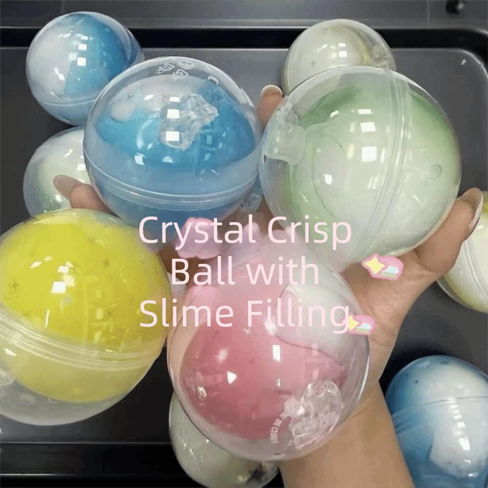 Crunch Sound Crunch Squishy Sensory Fidget Crispy Squeeze Toy Wax Coating Squishy Desktop Gift