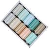 10 Rolls Sewing Thread Set Household Color Pagoda Threads HandMade Accessories 402(Cool Color Combination )