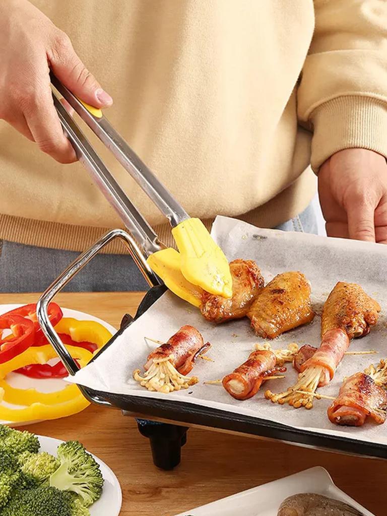 Kitchen Silicone Oil Paper Baking Oven Home Tin Foil Barbecue Tray Bbq Oil Absorbing Paper Food Air Fryer Oil Paper