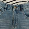 BCBG Fringe Detail Denim Pants Straight B5f7p356
