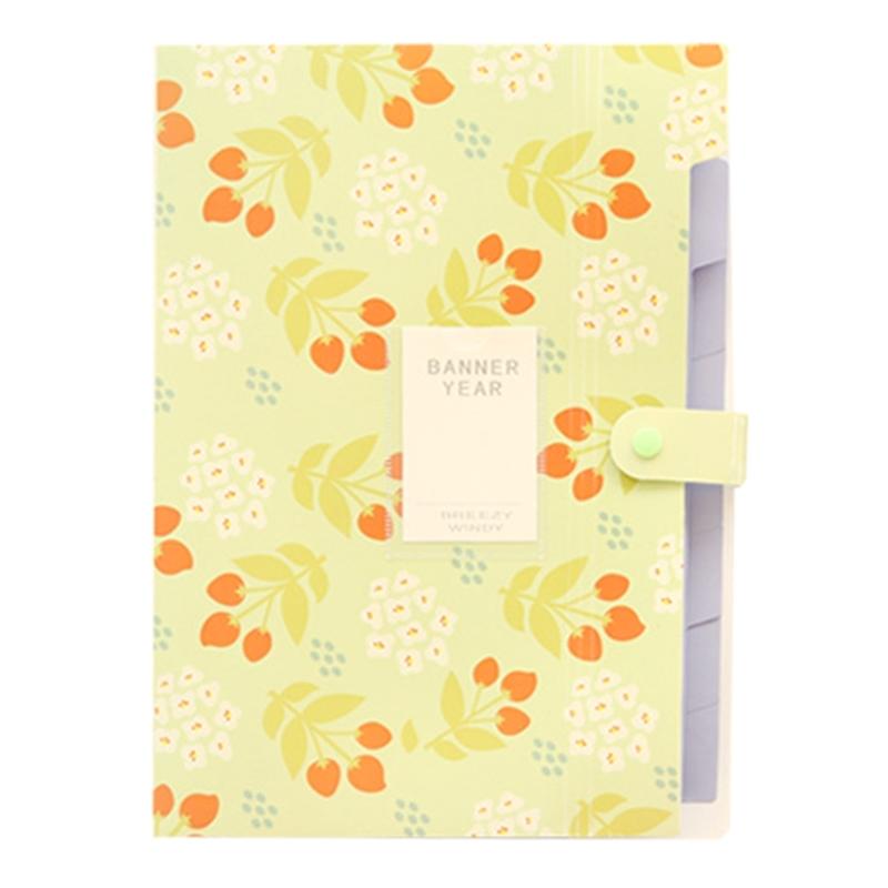 

Органайзер для документов с цветами 6 карманов расширяющаяся папка для документов формата Letter расширяемая папка для сортировки документов для офиса зелёный