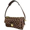 Louis Vuitton Ravello GM N60006 Shoulder Bag Brown Women Used