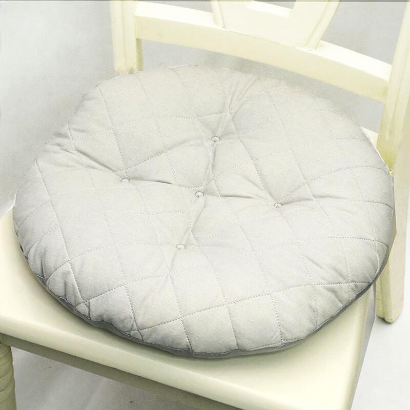 

Thickened Jacquard Cotton Linen Round Chair Pad