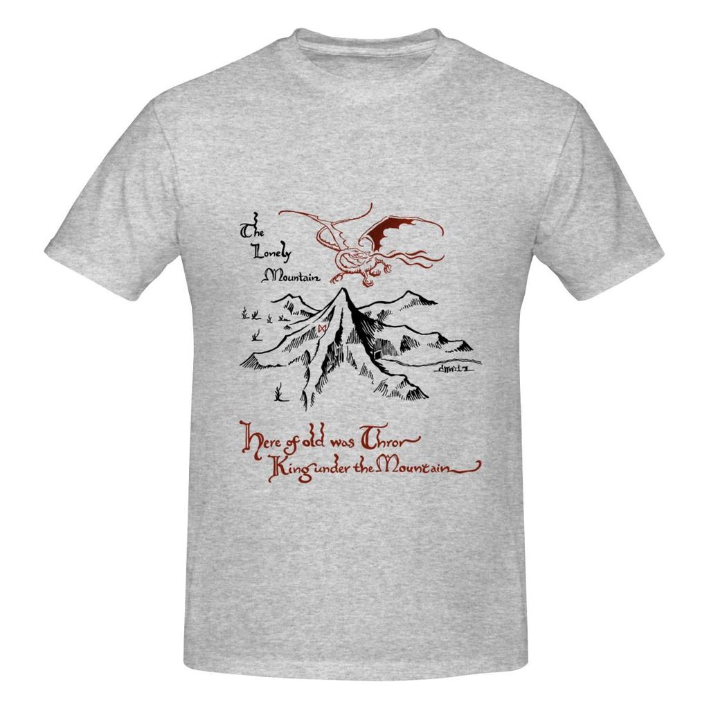 The Lonely Mountain Slimming Tshirt Basic Commuting Commuting Essential Short Sleeve