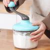 Manual Egg Cream Whisk Hand Mixer Semi Automatic Multipurpose Stainless Steel Portable Kitchen Tool for Baking Mixing Drinks