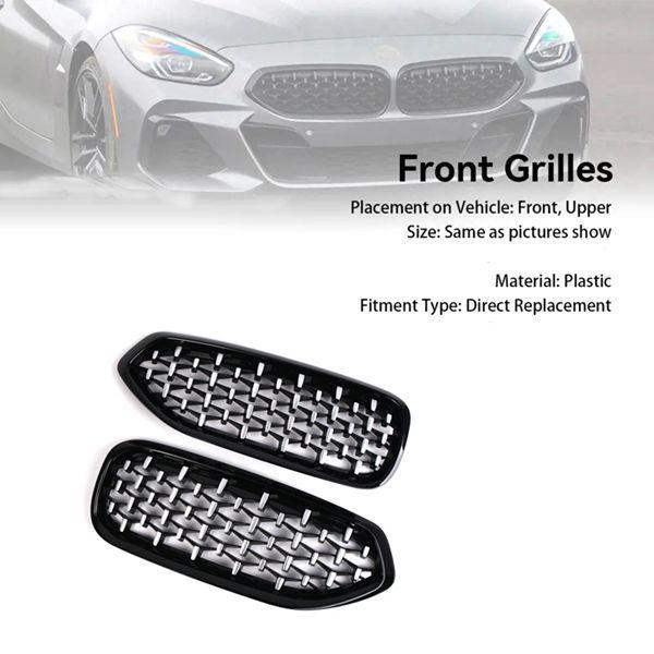 Pair of Front Grilles 51138091295/51138091296 for 19-20 BMW G29 Z4 20I