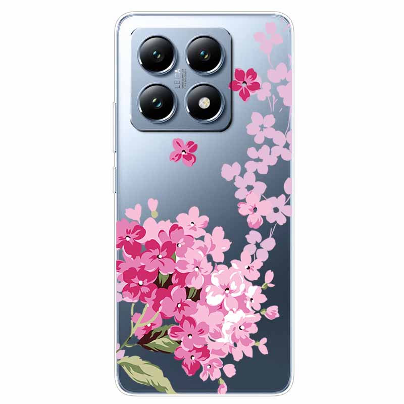 For Xiaomi 14T Pro Case 6.67'' Clear TPU Silicone Funda Capa for Xiaomi 14T Soft Covers Mi 14t 14 t 2024 Transparent Coques bag