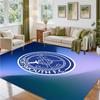 Portsmouth FC Design Kristall-Samt-Teppich Weich Dekorative Matte für Schlafzimmer Eingang