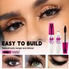 4D Mascara Black Waterproof Extra Long Volume Lasting Smudge-Resistant Natural Curling Mascara Novice Quick Start Big Eye Makeup