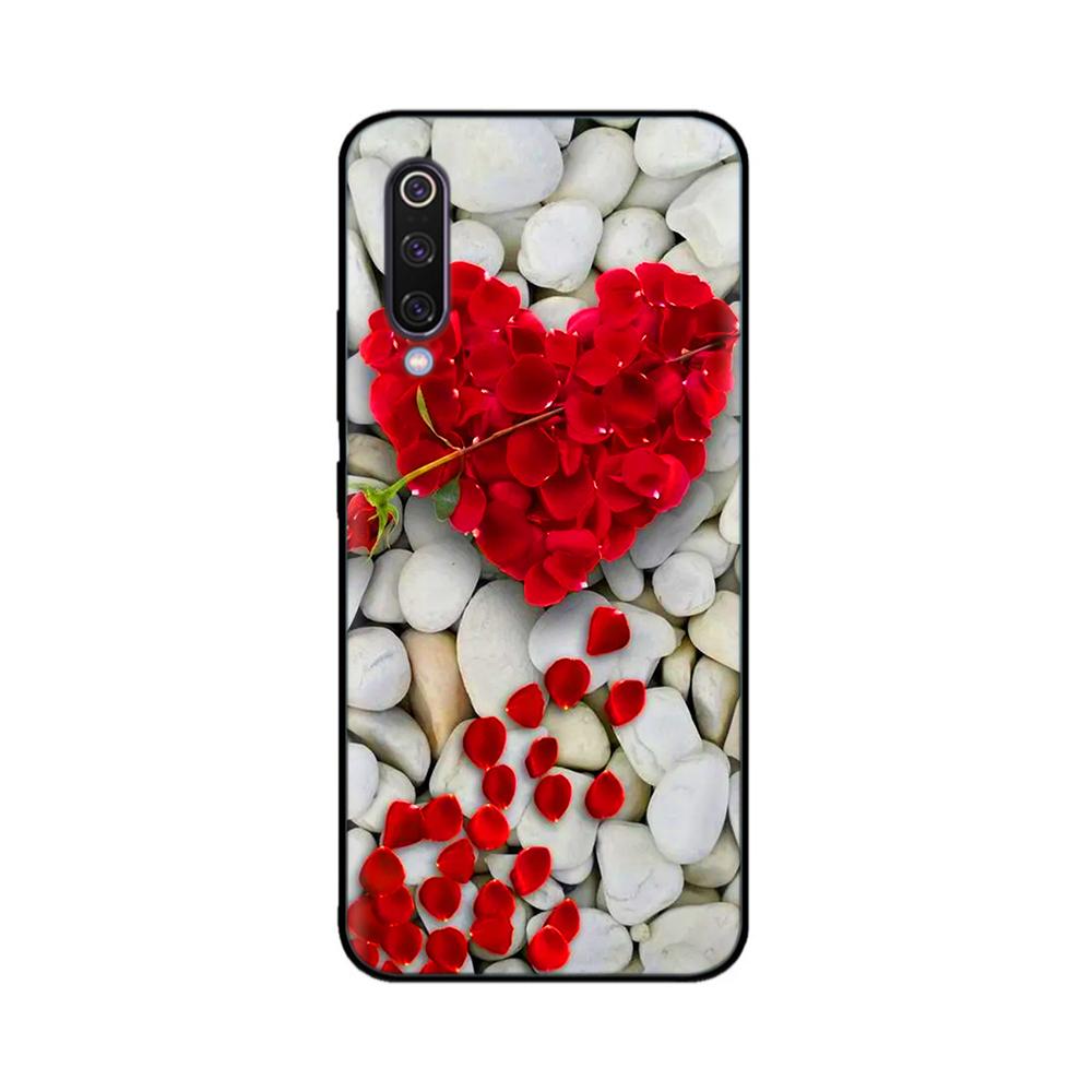 Para Xiaomi Mi 9 Lite Funda Cubierta Trasera de Silicona Suave Fundas para Teléfono Para Xiaomi Mi 9 mi9 Funda Coque para Xiaomi Mi 9 SE Fundas Parachoques de TPU