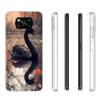 Black Swan Noble Phone Case For Xiaomi Poco X7 X6 X5 Pro F7 Ultra Redmi 15C 15 13 13C 12 12C 10 10A 10C 9 9A 9C 9T Cover Poco X7