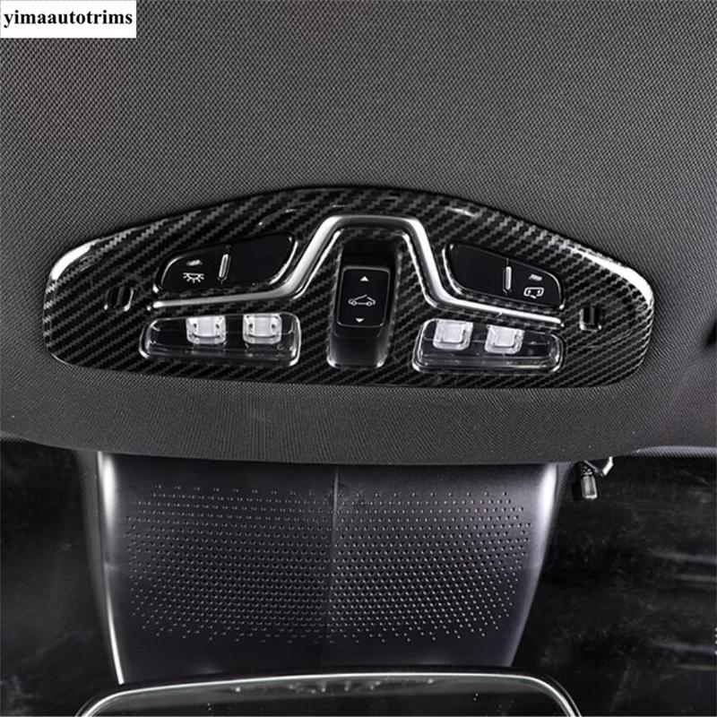 For GAC Trumpchi Empow - 2025 Interior Accessories Roof Reading Lamps Lights Frame Decoration Cover Trim Stainless Steel