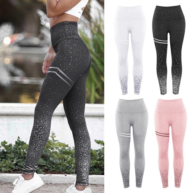 Women Sport Fitness Legging Gym High Waist Femme Energy Fat Control Running Push Up Leggings New Workout Sports Stretchy Pants