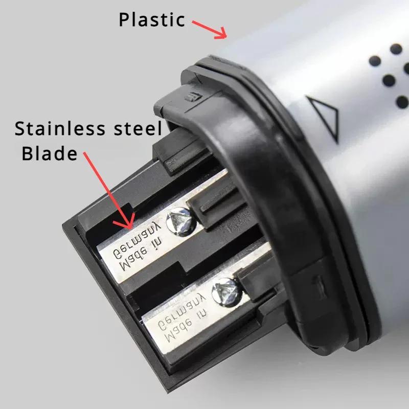 Faber-Castell Grip Trio 3-in-1 Artist Pencil Sharpener Manual Handheld Sharpener for Colored Pencil, Jumbo and Graphite Pencils