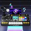 Interactive DJ Mixer Set Music Instrument Toy For Toddler Phone Connectivity 12 Sound Effects Musical Education Toy