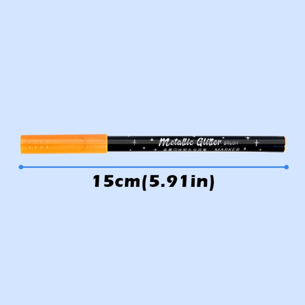Multi-color 72 Colors Glitter Pen Soft Head Glitter Effect Art Marker Pen Flashing Pen DIY Drawing