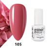 GELPOLISH Nail Art Set: Base, Top Coat, Transparent & White Gel Polishes