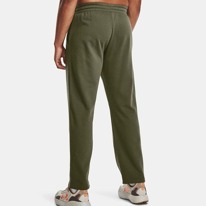 Under Armour Rival Fleece Joggers Men Bottoms Green 1379868-390