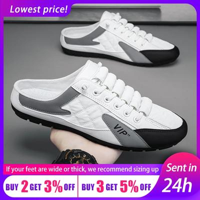 Mode Klassische Halbslipper Niedrige Flats Schuhe für Herren Prägnante Herren-Sneaker Frühling Herbst Männliche Freizeitschuhe Atmungsaktive Tenis Para Hombre