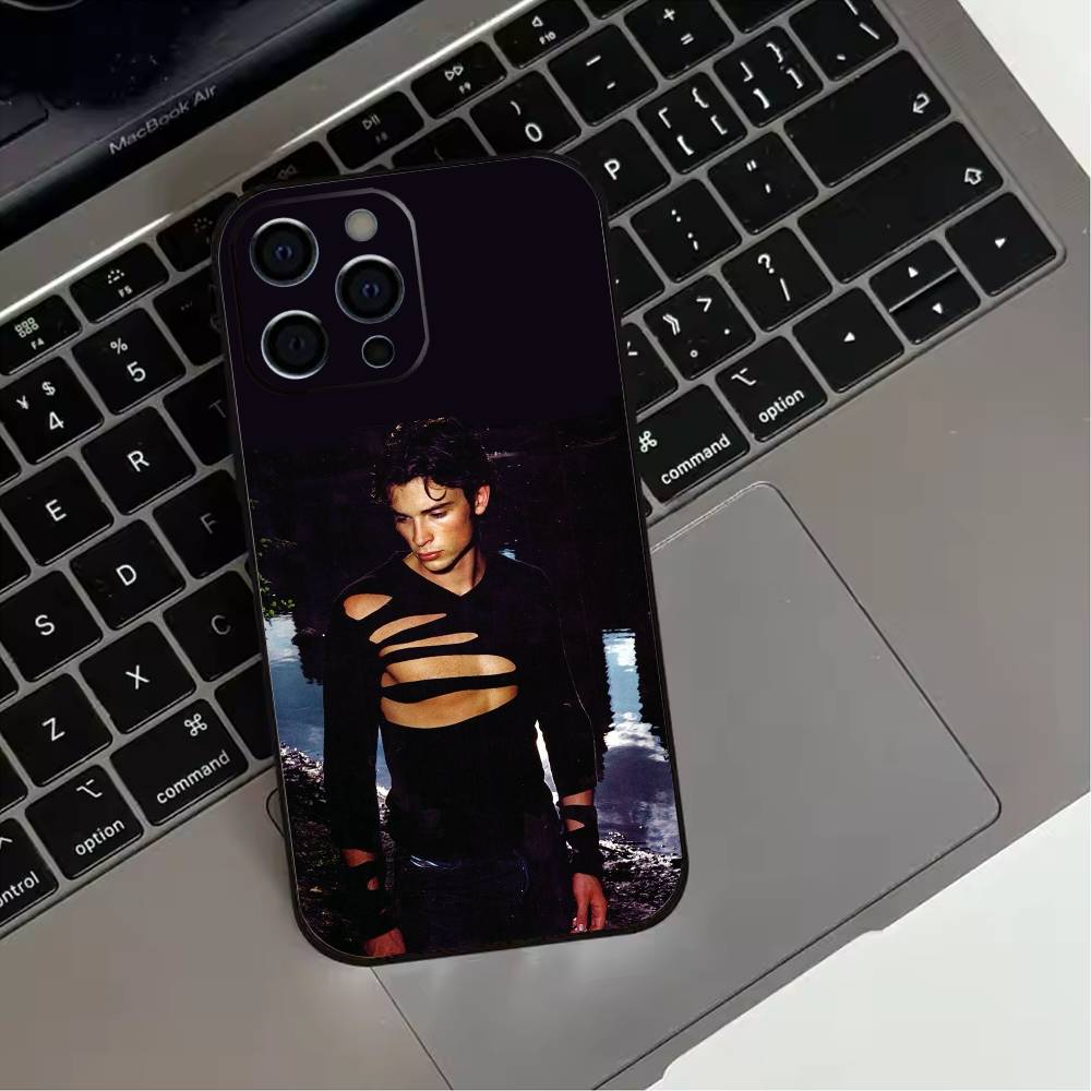 Tom Welling  Phone Case For iPhone 17,16,15,14,13,12,11 Plus,Pro Max,XS,Soft Silicone Black Cover