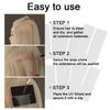 UV Hair Extension Kit with UV Lamp: 30g Fast-Curing Glue & Tools | Invisible Bonds, Damage-Free Salon & Home Use